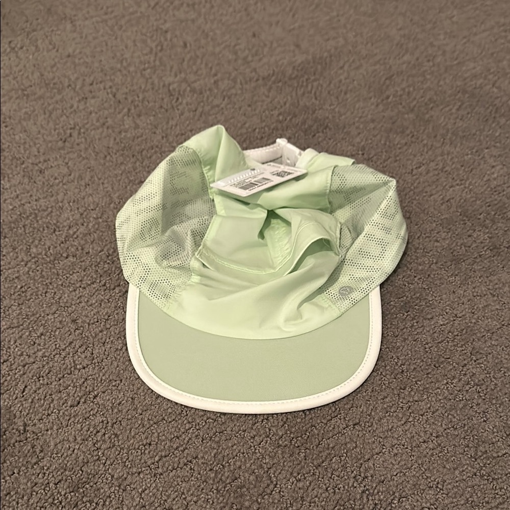 Lululemon Light Green Running Cap